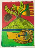 Corneille (1922-2010) - Lithographie sur papier de soie Le