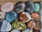 Big Lot HQ palm stones, different minerals 7,8 - 4,2 cm