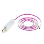 OTB data cable Micro-USB with animated running light Lich..., Télécoms, Verzenden