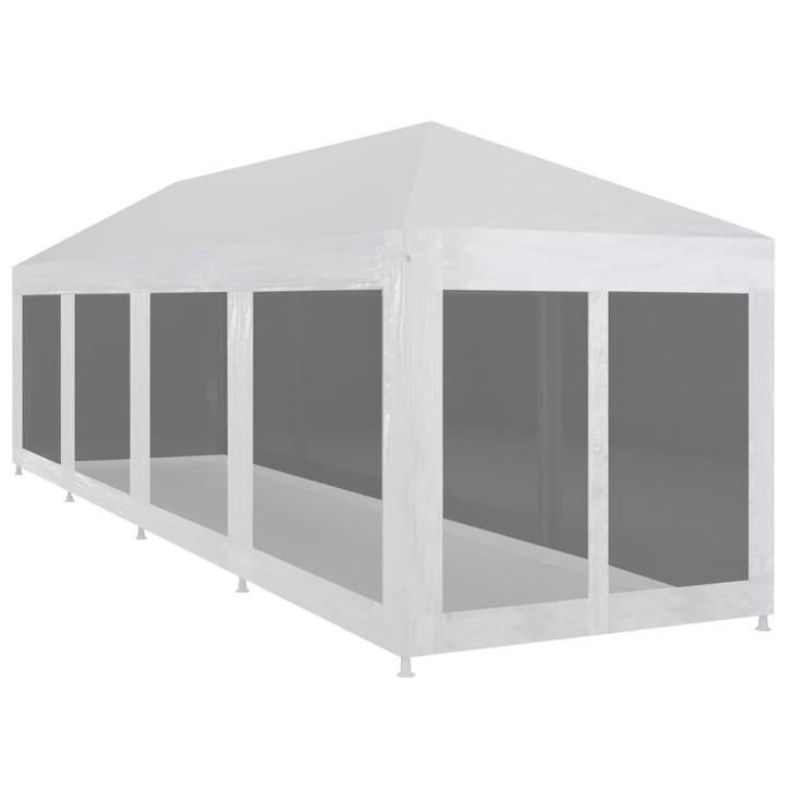 vidaXL Partytent met 10 mesh zijwanden 12x3 m, Tuin en Terras, Partytenten, Nieuw, Verzenden