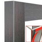 Deco vitrine 530Lt. Wenge hout loft - magnetisch, Koelen en Vriezen, Verzenden, Nieuw in verpakking