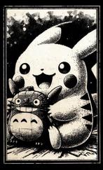 Æ (XX-XXI) - “Pikachu’s Totoro Play”, (2024) - Collectible!