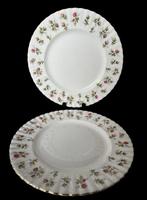Assiette (6) - Royal Albert - Porcelaine à la cendre dos