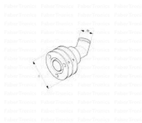 Eberspächer huiddoorvoer 30mm recht, Doe-het-zelf en Bouw, Overige Doe-Het-Zelf en Bouw, Ophalen of Verzenden