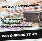 Wij kopen uw wagen - Personenwagens/SUV/Schade/Export
