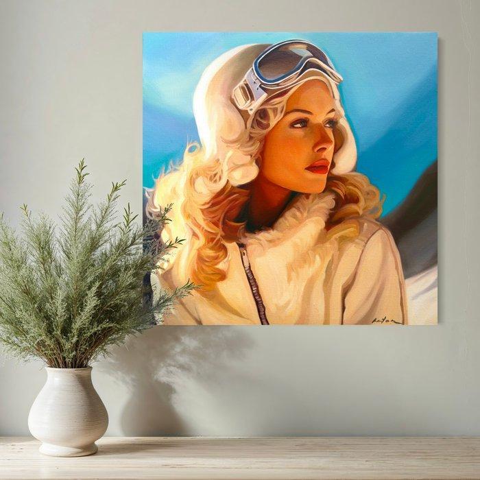 L Anton - Lumière d’hiver, Antiek en Kunst, Kunst | Designobjecten