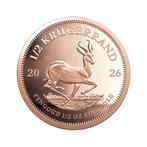 Gouden Krugerrand munt 2026 1/2 troy ounce