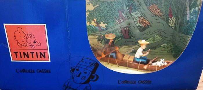 Diorama Moulinsart - La pirogue - “ L’oreille cassée, Boeken, Strips | Comics