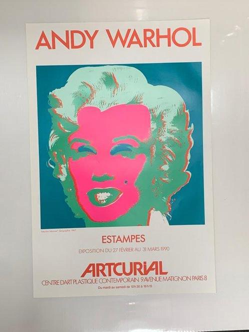 Andy Warhol (after) - Marilyn Monroe - Artcurial, Antiek en Kunst, Kunst | Tekeningen en Fotografie