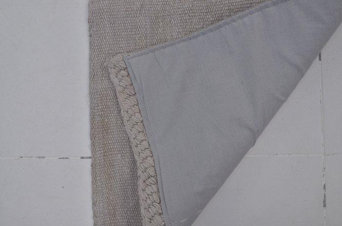 Beige Vintahe hennep tapijt - Kelim - 200 cm - 50 cm, Huis en Inrichting, Stoffering | Tapijten en Vloerkleden