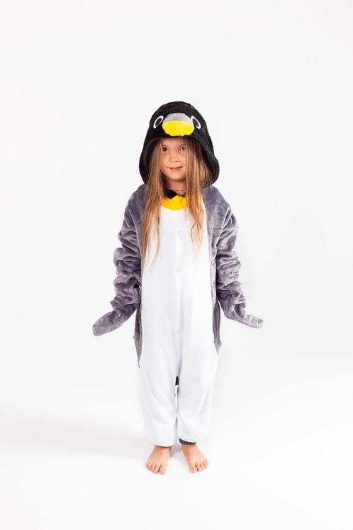 Onesie Grijze Pinguin Pak 152-158 Pinguinpak Kostuum Grijs K, Enfants & Bébés, Costumes de carnaval & Déguisements, Enlèvement ou Envoi