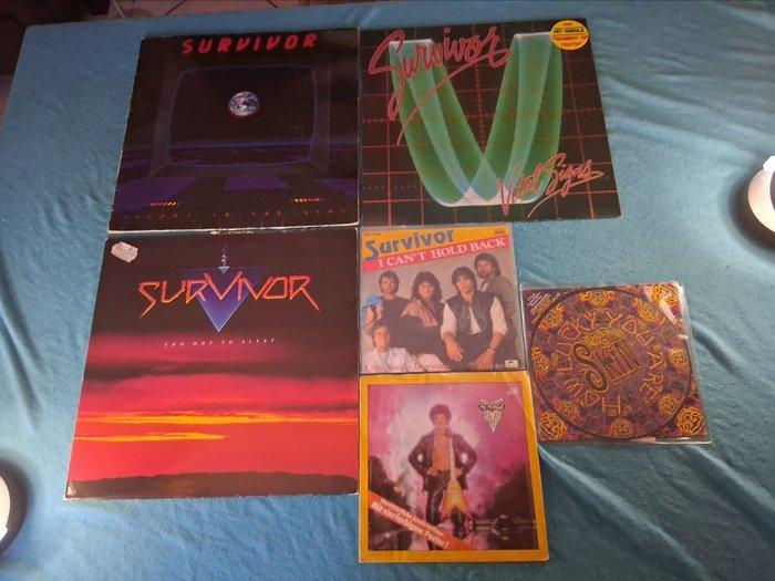 Survivor + Skin + Vic Vergat / Herman Rarebell - 3 x lp, CD & DVD, Vinyles Singles