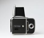 Hasselblad 500 CM met filmback A12 Middenformaatcamera, Audio, Tv en Foto, Fotocamera's Analoog, Nieuw