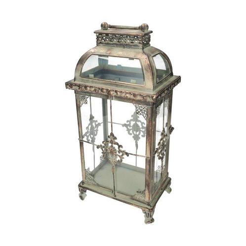 Lanterne - Métal, Verre, Antiek en Kunst, Kunst | Designobjecten