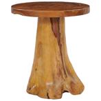 vidaXL Table basse 40x40 cm Bois de teck massif, Maison & Meubles, Verzenden, Neuf