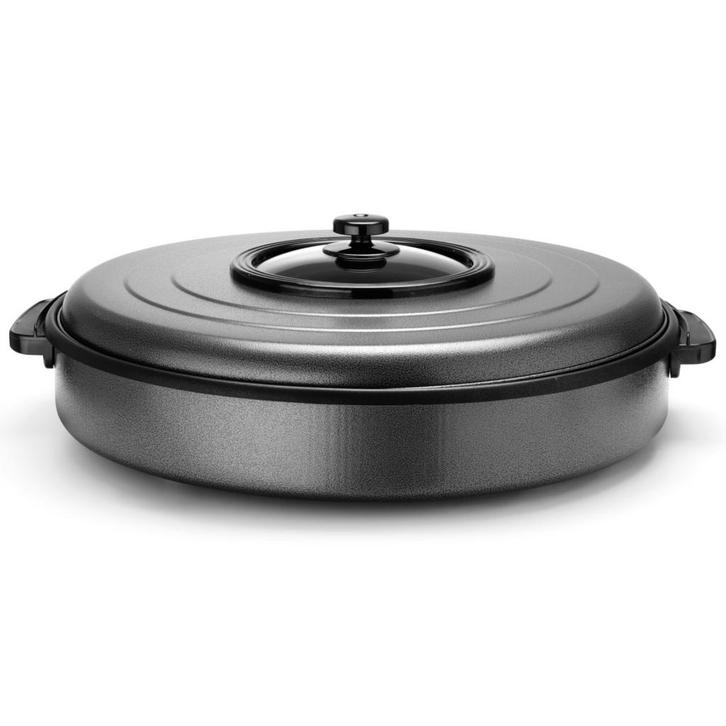 Partypan/Multipan | Aluminium (Antiaanbaklaag) | 1.6kW, Zakelijke goederen, Horeca | Keukenapparatuur, Nieuw in verpakking, Verzenden