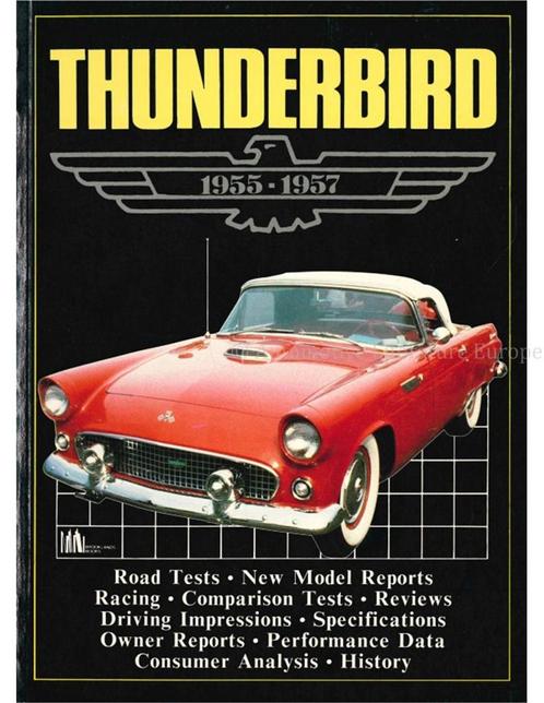 FORD THUNDERBIRD 1955-1957 (BROOKLANDS), Livres, Autos | Livres