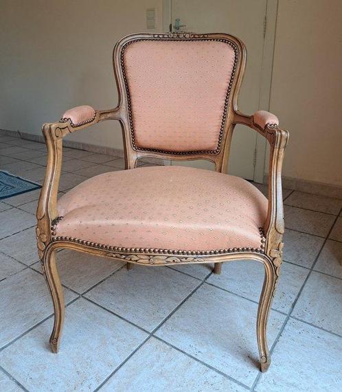Fauteuil - Hout - Voortplanting, Antiek en Kunst, Curiosa en Brocante