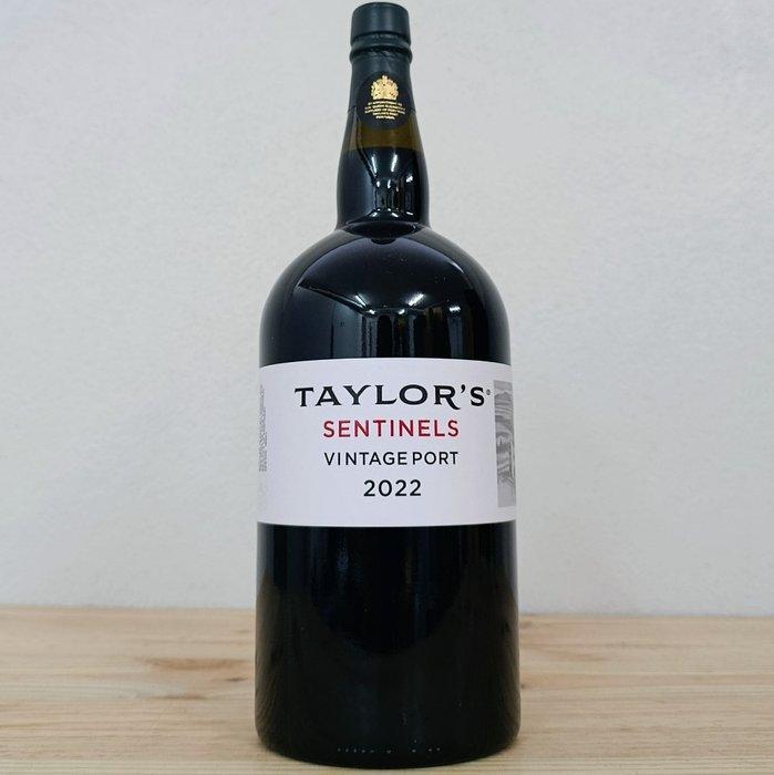 2022 Taylors, Sentinels - Vintage Port - Porto - 1 Magnum, Verzamelen, Wijnen