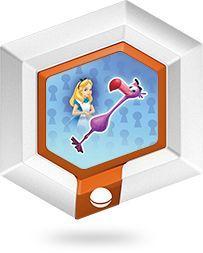 Disney Infinity 1.0 Power Disc Alice in Wonderland-Flamingo, Verzamelen, Poppetjes en Figuurtjes, Ophalen of Verzenden
