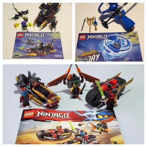 Lego Set - Ninjago - Ninja Bike Chase + Blaster Bike +, Kinderen en Baby's, Speelgoed | Duplo en Lego