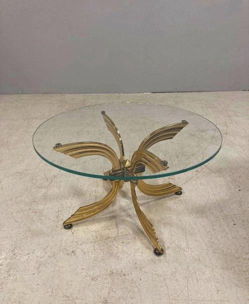 Banci Firenze - Centre de table - Laiton doré, Verre, Huis en Inrichting, Overige Huis en Inrichting