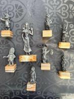 Peltro - Miniatuur beeldje - Blanche neige et les 7 nains