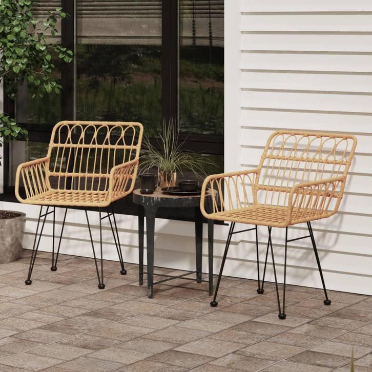 Set Tuinstoelen | Retour Deal | Direct Beschikbaar, Tuin en Terras, Tuinstoelen, Nieuw, Rotan, Verzenden