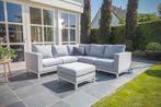 Flow. Loungeset Square B lead chiné |   Sunbrella | SALE, Nieuw