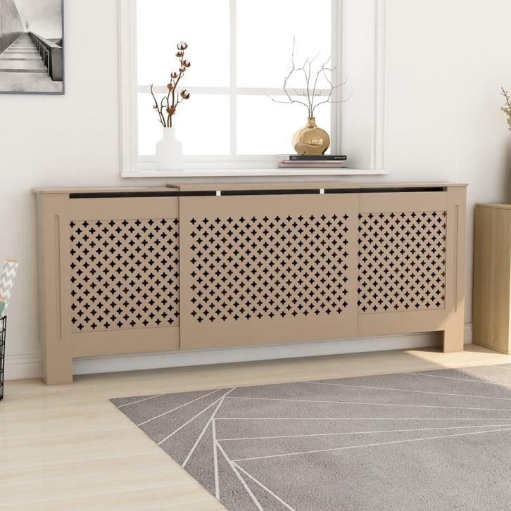 vidaXL Radiatorombouw 205 cm MDF, Doe-het-zelf en Bouw, Verwarming en Radiatoren, Nieuw, Verzenden