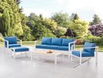 Tuinset loungeset bank met stoelen Nieuw, Tuin en Terras, Ophalen, 5 zitplaatsen, Loungeset, Bank