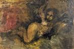 Scuola francese (XX) - Nudo, Antiek en Kunst, Kunst | Schilderijen | Klassiek