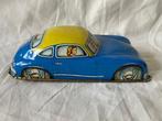 Joustra - Jouet en étain - Porsche & Japanese Cabriolet With, Antiek en Kunst, Antiek | Speelgoed