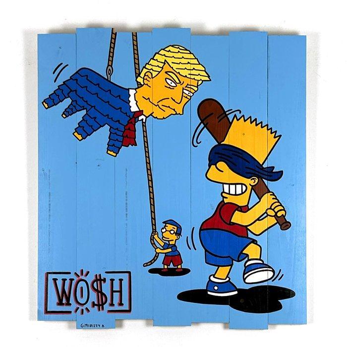 WO$H - G19181274B, Antiek en Kunst, Kunst | Schilderijen | Modern