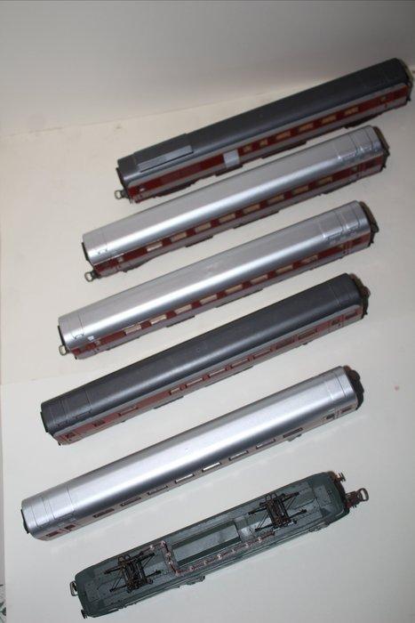 Lima H0 - 8029/9311/9129 - Treinset (6) - CC 7140 met 5, Hobby & Loisirs créatifs, Trains miniatures | HO