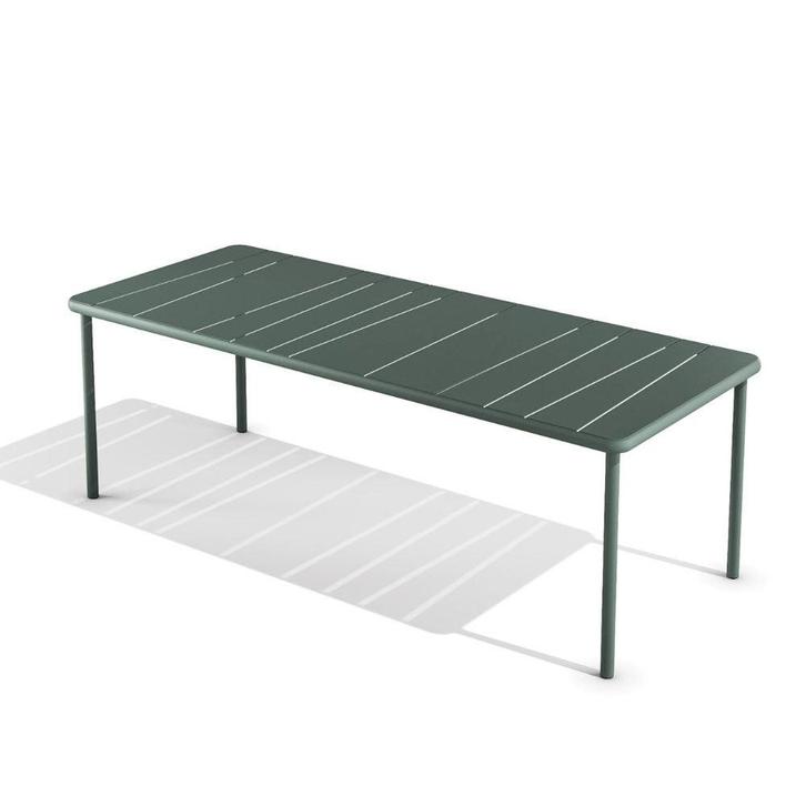 Babel D Bangi rechthoekige tafel 220x90 cm, Huis en Inrichting, Tafels | Eettafels, Nieuw, Verzenden