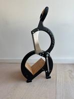 Raadvad - Ove Larsen - Broodsnijmachine - Hout, black metal, Antiek en Kunst