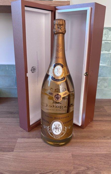 2007 Louis Roederer, Cristal - Champagne - 1 Magnum (1,5 L), Collections, Vins