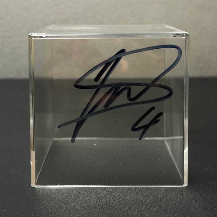 Mclaren - Silverston British GP Helmet Signed - Lando Norris, Verzamelen, Automerken, Motoren en Formule 1