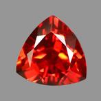 1 pcs Rood, Oranje Granaat - 2.80 ct - nternational Colored, Nieuw