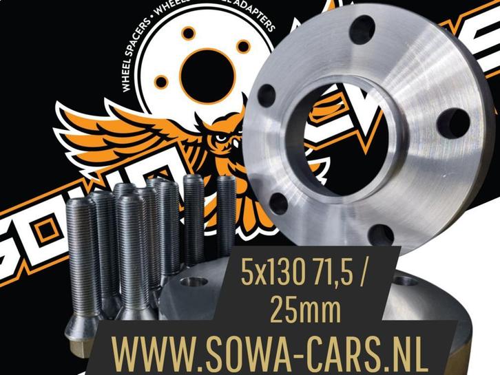 Spacers 25MM Porsche Cayene Panamera 5x130 Spoorverbreders, Auto diversen, Tuning en Styling, Ophalen of Verzenden