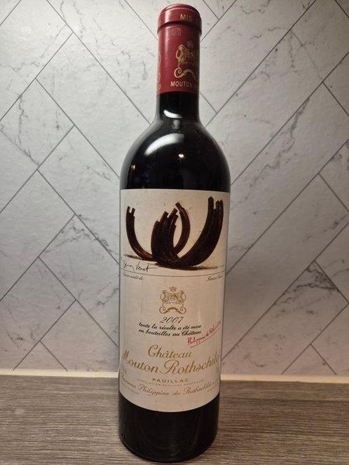 2007 Chateau Mouton Rothschild - Pauillac 1er Grand Cru, Verzamelen, Wijnen