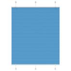 vidaXL Plissé rolgordijn 105x150cm stofbreedte 104,4cm, Verzenden, Nieuw