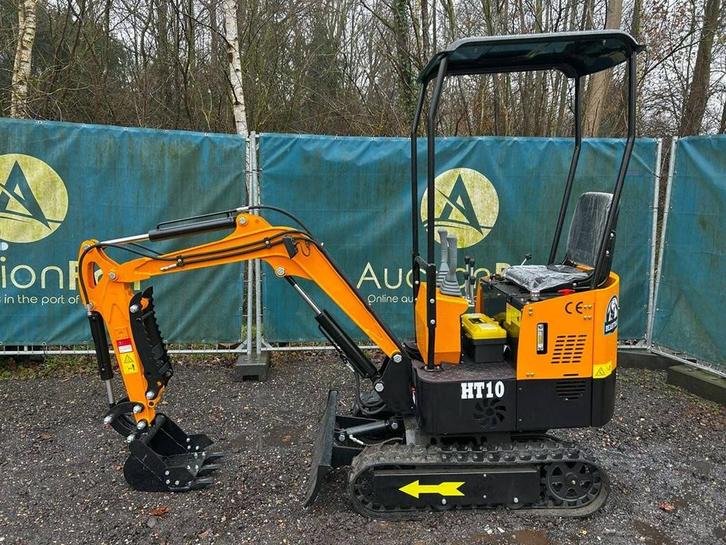 Veiling: Minigraver Beartrac HT10 met duim Diesel 9.5pk 2024, Zakelijke goederen, Machines en Bouw | Kranen en Graafmachines, Ophalen