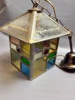 Plafondlamp - Lood, glas in lood - Ganglamp