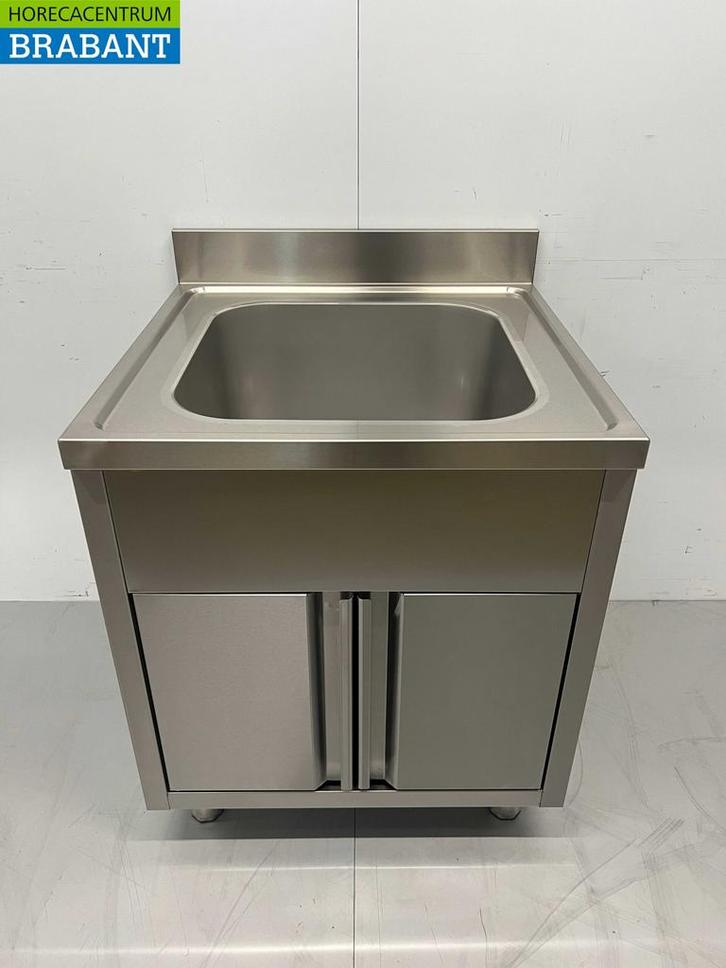 RVS  Spoeltafel Spoelbak klapdeuren Premium-line 70 cm, Zakelijke goederen, Horeca | Meubilair en Inrichting, Ophalen of Verzenden