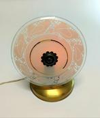 Lampe - Métal, Verre - Abat-jour art déco