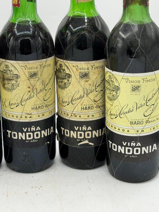 NV R. Lopez de Heredia, Viña Tondonia 6 Año - Rioja Reserva, Verzamelen, Wijnen