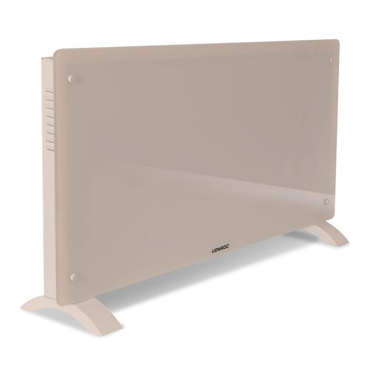 Luxe Elektrische kachel – Convector - Glazen paneel –, Doe-het-zelf en Bouw, Verwarming en Radiatoren, Nieuw, Verzenden