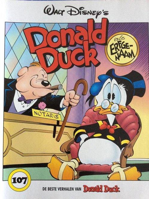 Donald Duck deel 107  als Erfgenaam 9789058559012, Boeken, Stripverhalen, Gelezen, Verzenden
